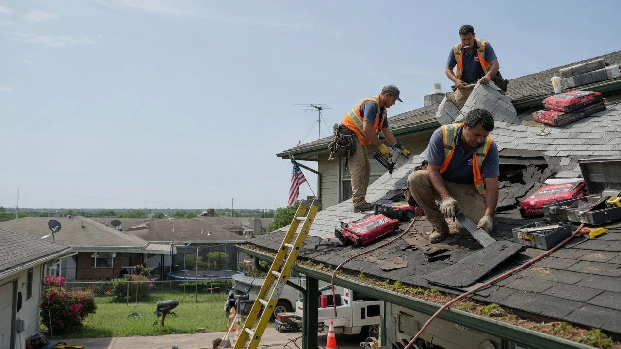 Roof Repair in Crawford, OK near me